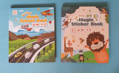 Reusable Magic Sticker Book