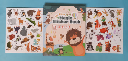 Reusable Magic Sticker Book