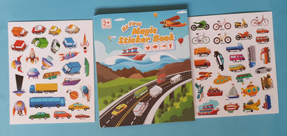 Reusable Magic Sticker Book