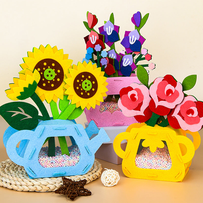 DIY Flower Vase Craft Set for Kids