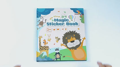 Reusable Magic Sticker Book